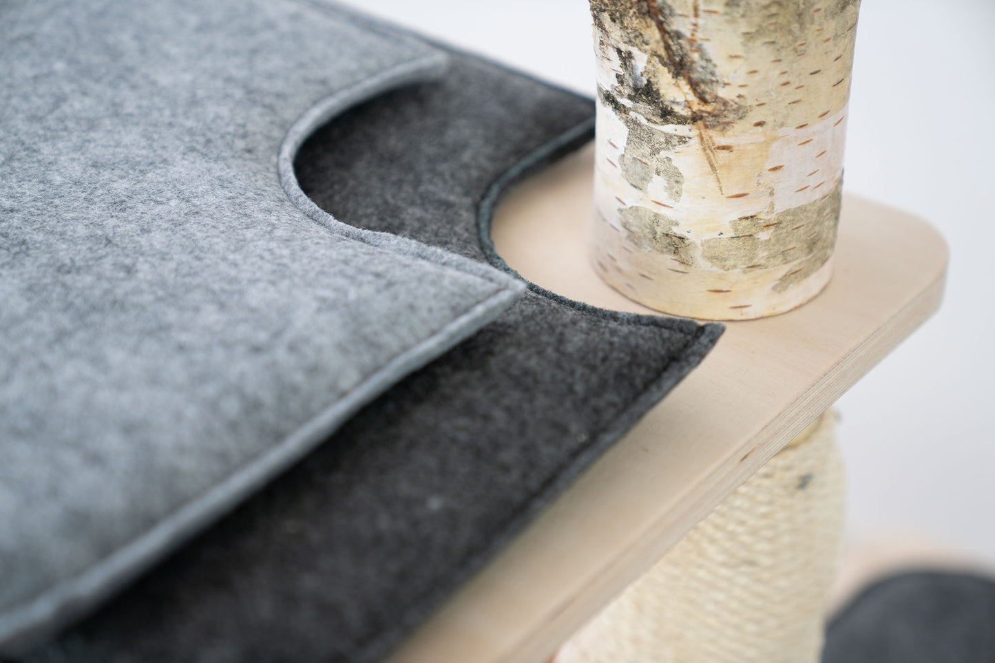 COZY - Eckige Filzkissen