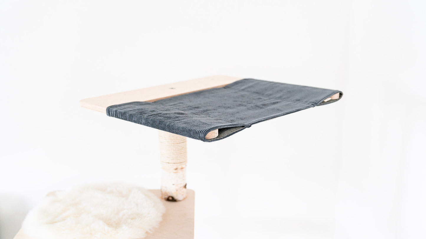 Kratzbaum Birkenholz Pure 3 - Stabiler und natürlicher Kratzbaum für Katzen