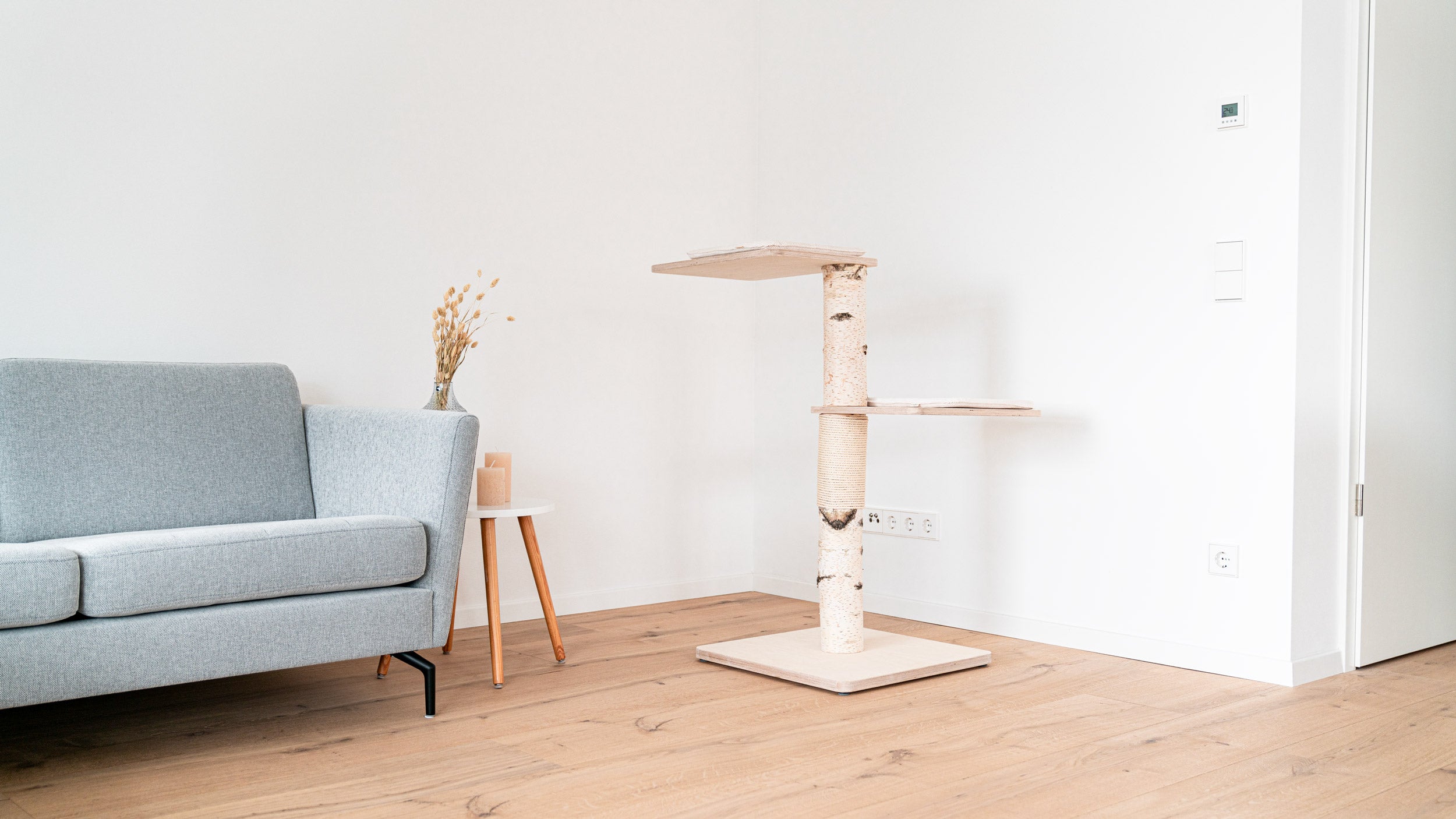 Pure 2 Natur Kratzbaum Birke - made in Germany